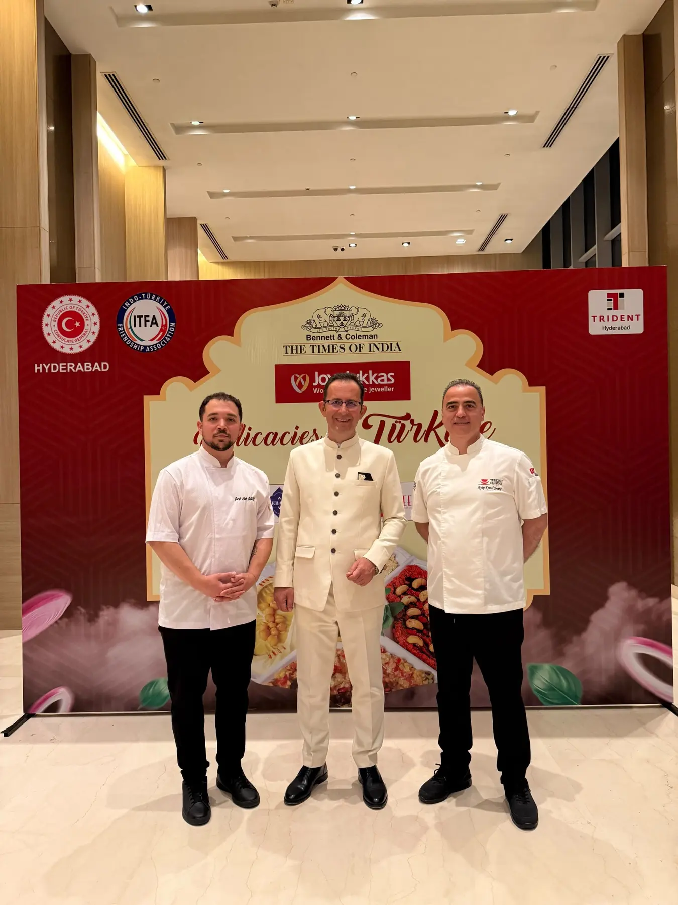 Eyüp Kemal Sevinç, Hyderabad’daki Türk mutfağı etkinliğinde